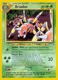 Ariados (27/111)  - Neo Genesis Unlimited