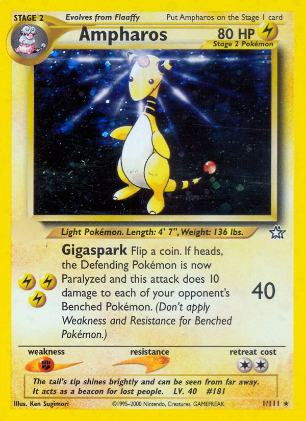 Ampharos (1/111)  - Neo Genesis