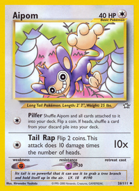 Aipom (26/111)  - Neo Genesis Unlimited