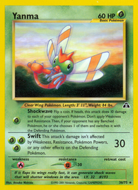 Yanma (36/75)  - Neo Discovery Unlimited