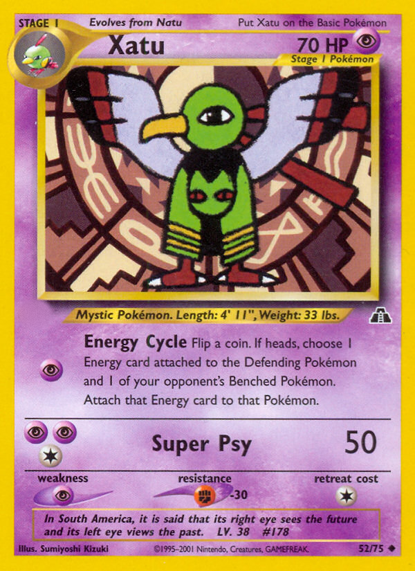 Xatu (52/75)  - Neo Discovery Unlimited