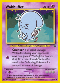 Wobbuffet (35/75)  - Neo Discovery Unlimited