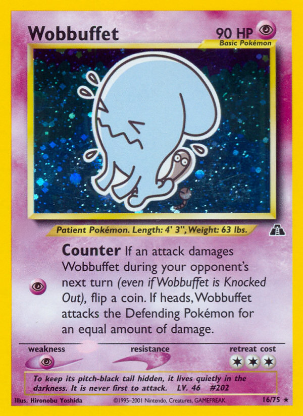 Wobbuffet (16/75)  - Neo Discovery