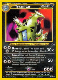 Tyranitar (31/75)  - Neo Discovery Unlimited