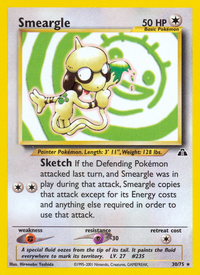 Smeargle (30/75)  - Neo Discovery Unlimited