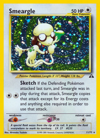 Smeargle (11/75)  - Neo Discovery