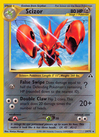 Scizor (29/75)  - Neo Discovery Unlimited
