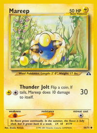 Mareep (58/75)  - Neo Discovery Unlimited
