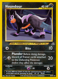 Houndour (39/75)  - Neo Discovery Unlimited