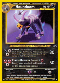 Houndoom (23/75)  - Neo Discovery Unlimited
