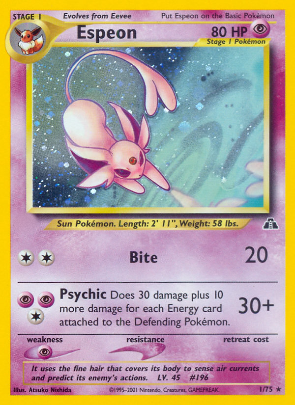 Espeon (1/75)  - Neo Discovery