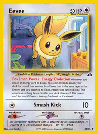 Eevee (38/75)  - Neo Discovery Unlimited