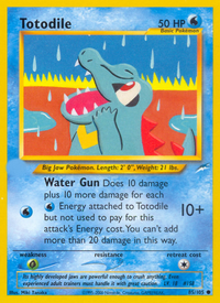 Totodile (85/105)  - Neo Destiny Unlimited