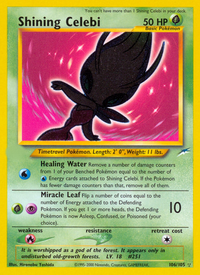 Shining Celebi (106/105)  - Neo Destiny