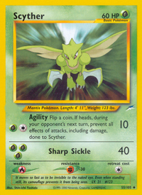 Scyther (55/105)  - Neo Destiny Unlimited