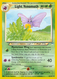 Light Venomoth (53/105)  - Neo Destiny Unlimited
