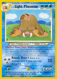 Light Piloswine (26/105)  - Neo Destiny Unlimited