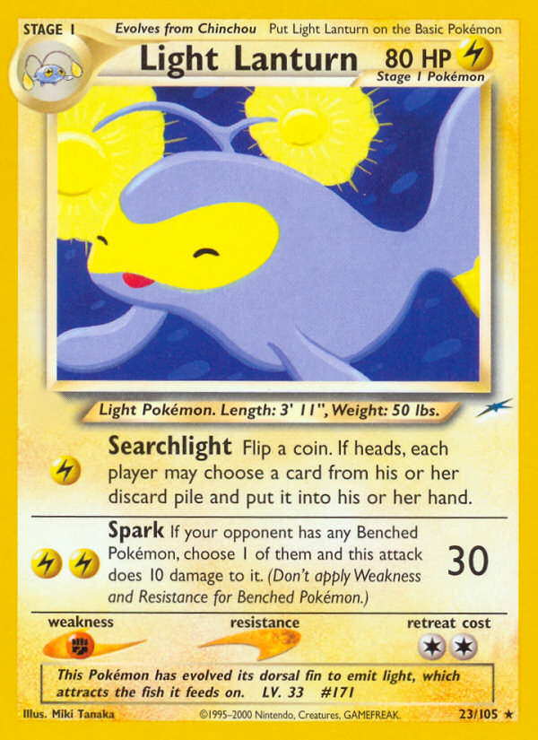 Light Lanturn (23/105)  - Neo Destiny Unlimited