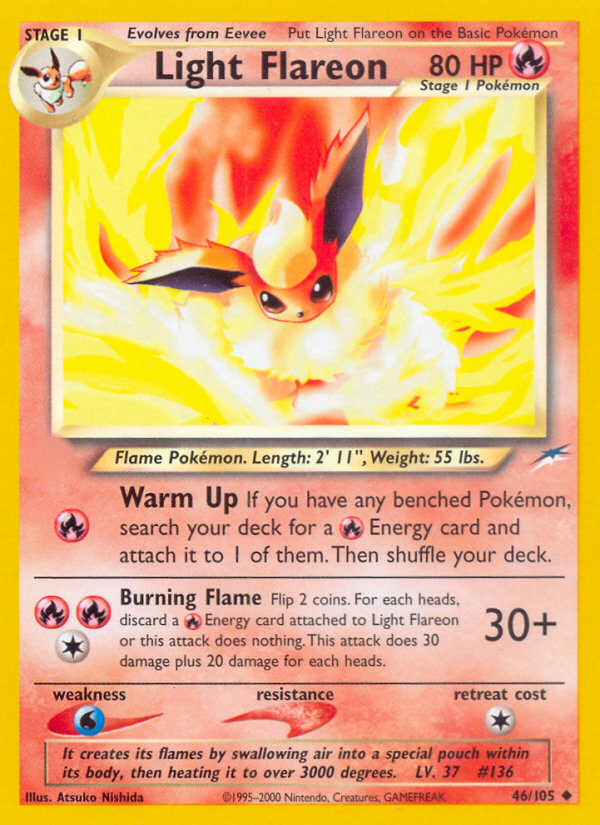 Light Flareon (46/105)  - Neo Destiny Unlimited