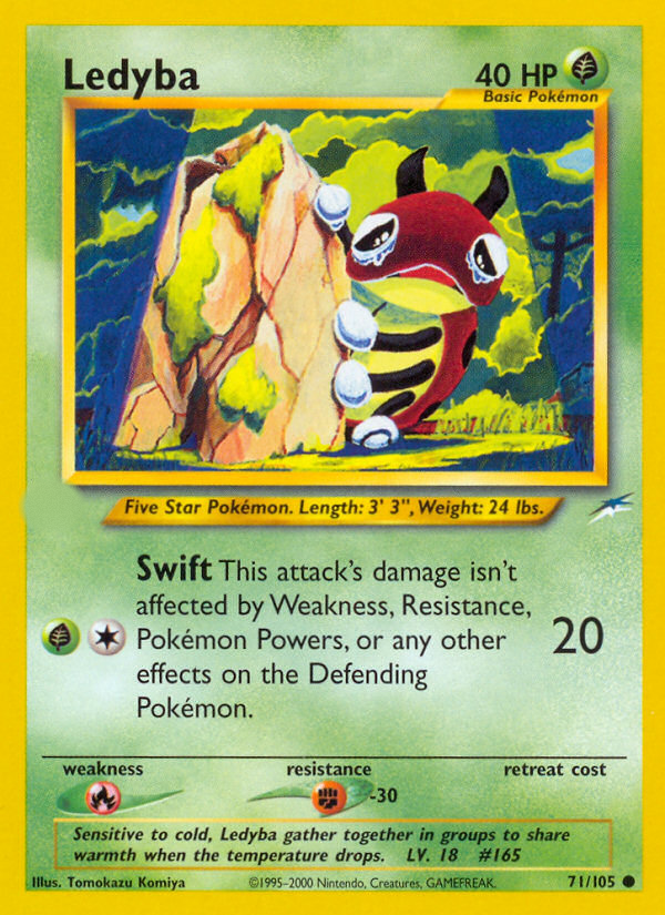 Ledyba (71/105)  - Neo Destiny Unlimited