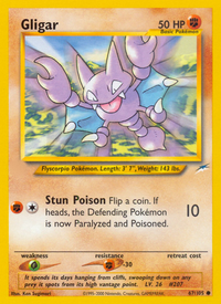 Gligar (67/105)  - Neo Destiny Unlimited