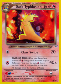 Dark Typhlosion (10/105)  - Neo Destiny