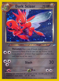 Dark Scizor (9/105)  - Neo Destiny