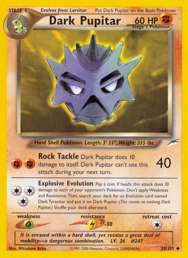 Dark Pupitar (38/105)  - Neo Destiny Unlimited