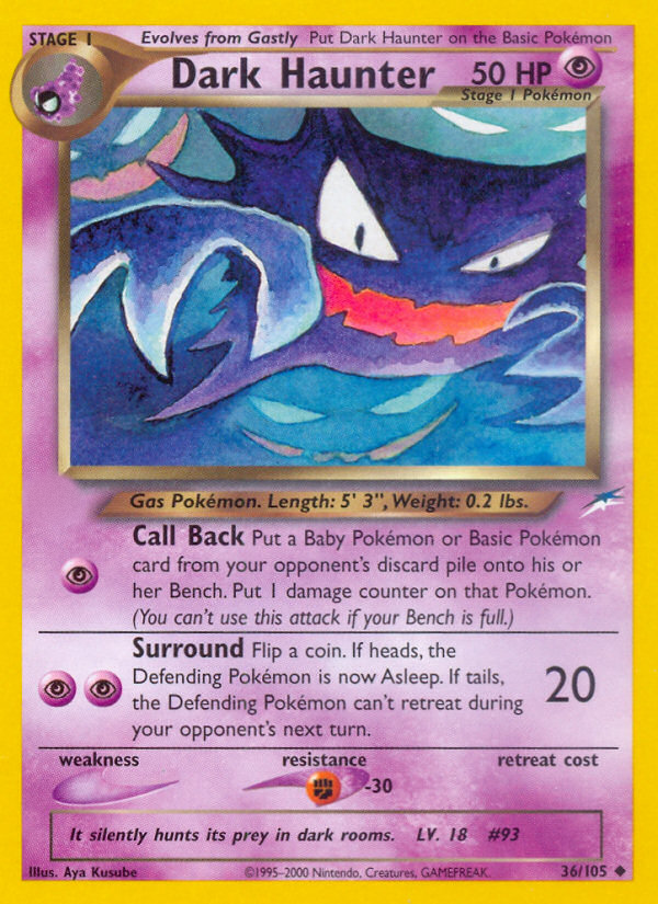 Dark Haunter (36/105)  - Neo Destiny Unlimited