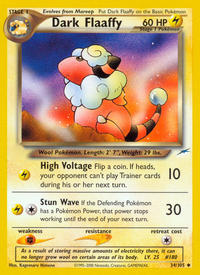 Dark Flaaffy (34/105)  - Neo Destiny Unlimited