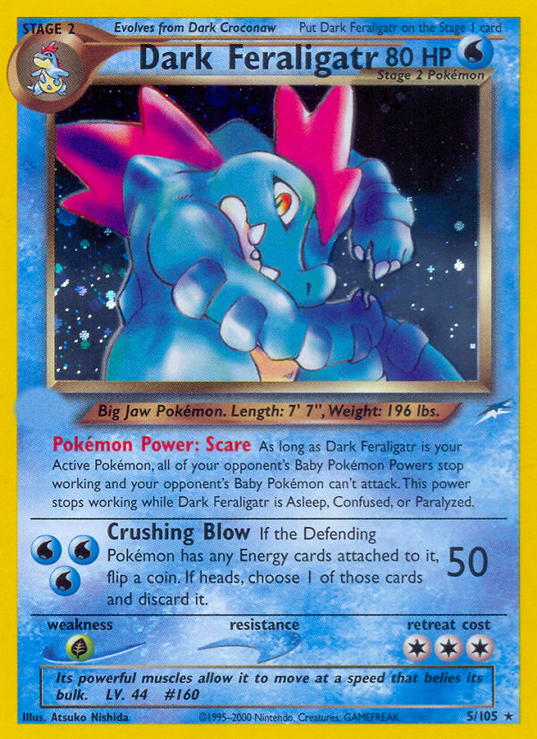 Dark Feraligatr (5/105)  - Neo Destiny