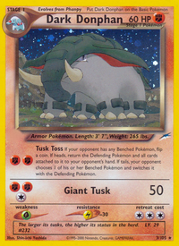 Dark Donphan (3/105)  - Neo Destiny