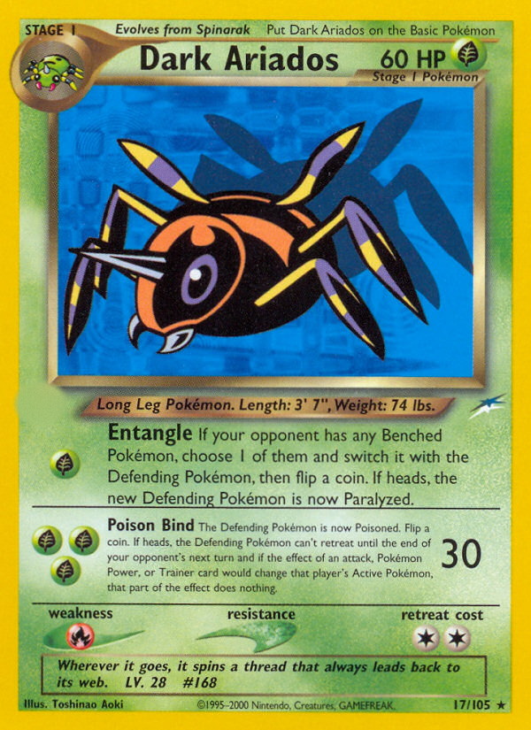 Dark Ariados (17/105)  - Neo Destiny Unlimited