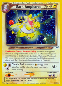 Dark Ampharos (1/105)  - Neo Destiny