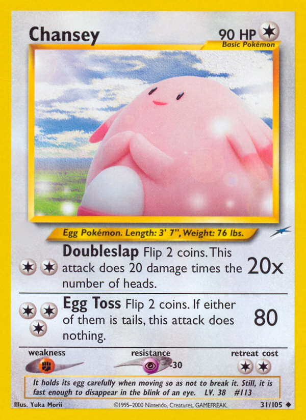 Chansey (31/105)  - Neo Destiny Unlimited
