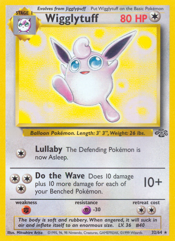 Wigglytuff (32/64)  - Jungle Unlimited