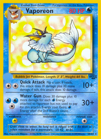 Vaporeon (28/64)  - Jungle Unlimited