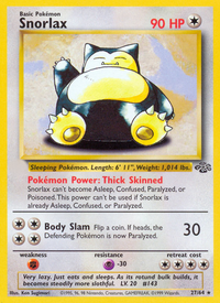 Snorlax (27/64)  - Jungle Unlimited