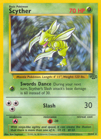 Scyther (26/64)  - Jungle Unlimited