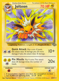 Jolteon (20/64)  - Jungle Unlimited