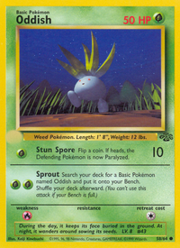 Oddish (58/64)  - Jungle Unlimited