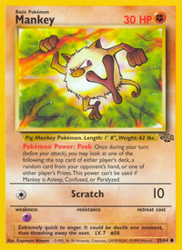 Mankey (55/64)  - Jungle Unlimited