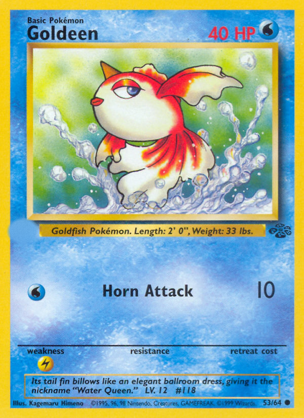 Goldeen (53/64)  - Jungle Unlimited