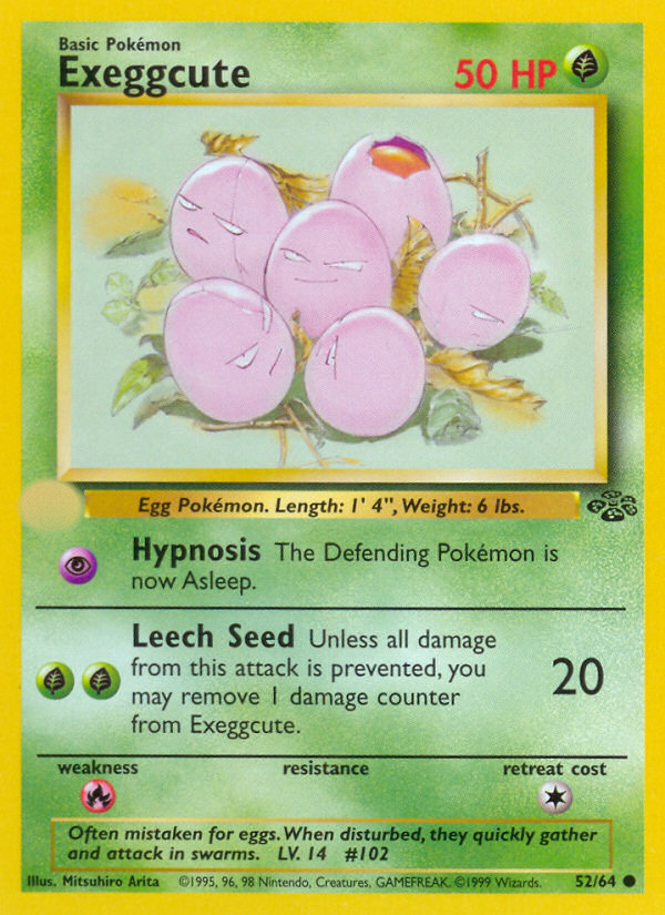 Exeggcute (52/64)  - Jungle Unlimited