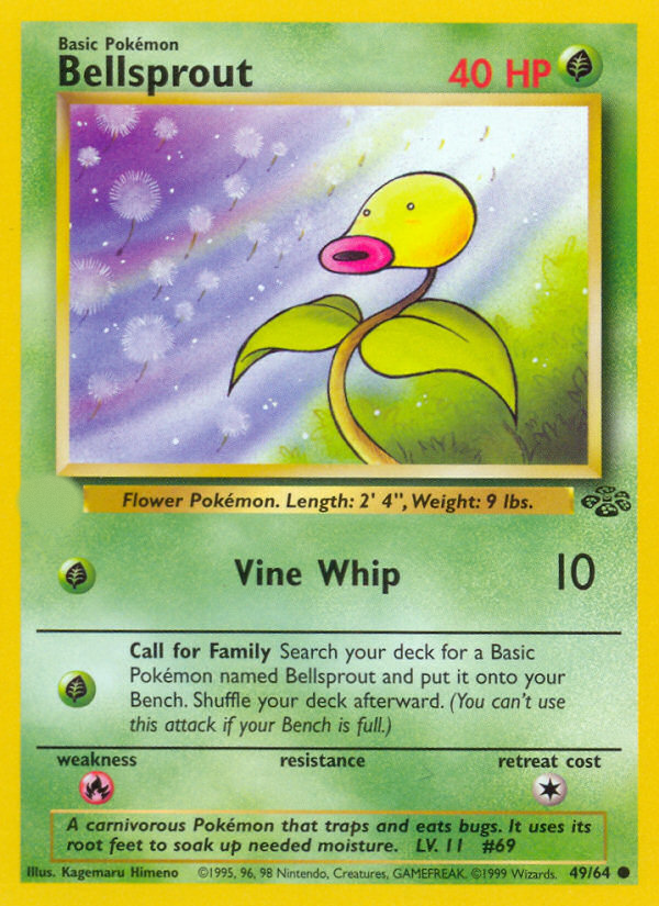 Bellsprout (49/64)  - Jungle Unlimited
