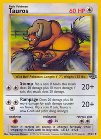 Tauros (47/64)  - Jungle Unlimited