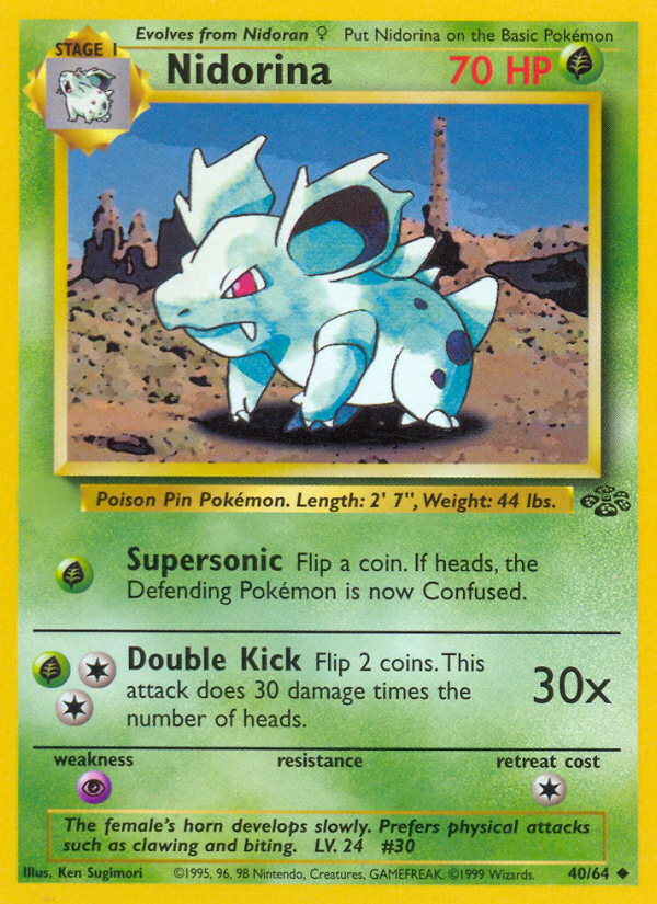Nidorina (40/64)  - Jungle Unlimited