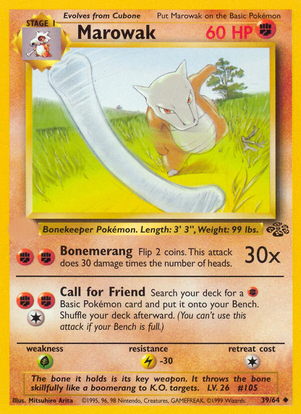 Marowak (39/64)  - Jungle Unlimited