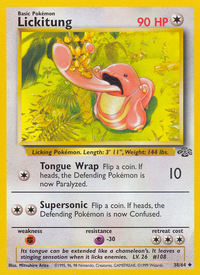 Lickitung (38/64)  - Jungle Unlimited
