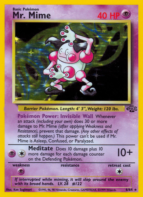 Mr. Mime (6/64)  - Jungle